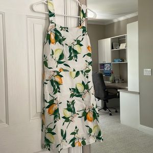 Ann Taylor citrus mini dress